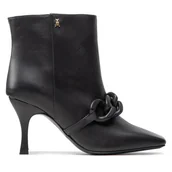 Botki damskie - Botki Patrizia Pepe 8Y0003/L011-K103 Czarny - miniaturka - grafika 1