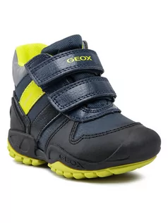 Buty dla chłopców - Geox Śniegowce J N.Savage B.Wpf B J04CBB 0CEFU C0749 M Granatowy - grafika 1
