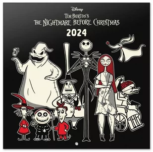 The Nightmare Before Christmas - kalendarz 2024 - Kalendarze - miniaturka - grafika 1