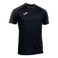 Koszulki męskie - Joma Męski T-shirt z krótkim rękawem, Eco Championship T-shirt z krótkim rękawem, czarny antracyt, M - miniaturka - grafika 1