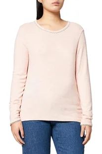 Sweter damski Naf Naf Mavis klasyczny zdobiony-M - Swetry damskie - miniaturka - grafika 1