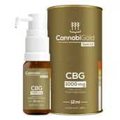 Suplementy naturalne - CannabiGold, Special, Olejek CBG 1000 mg, 12 ml - miniaturka - grafika 1