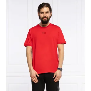 HUGO T-shirt Diragolino212 Regular Fit - Koszulki męskie - miniaturka - grafika 1