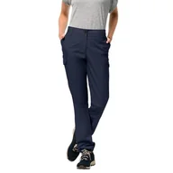 Spodnie damskie - Jack Wolfskin damskie spodnie Lakeside Midnight blue, 76 - miniaturka - grafika 1