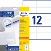 Etykiety do drukarek - Avery Zweckform Etykiety Zweckform 105x48 Trwałe 30ARK 360 Etykiet Białe 25 Arkuszy + 5 Arkuszy EXTRA ZW524 - miniaturka - grafika 1