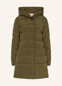 Płaszcze damskie - Woolrich Płaszcz Puchowy Prescott gruen - miniaturka - grafika 1