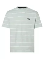Koszulki męskie - Calvin Klein - T-shirt męski, niebieski|zielony - miniaturka - grafika 1