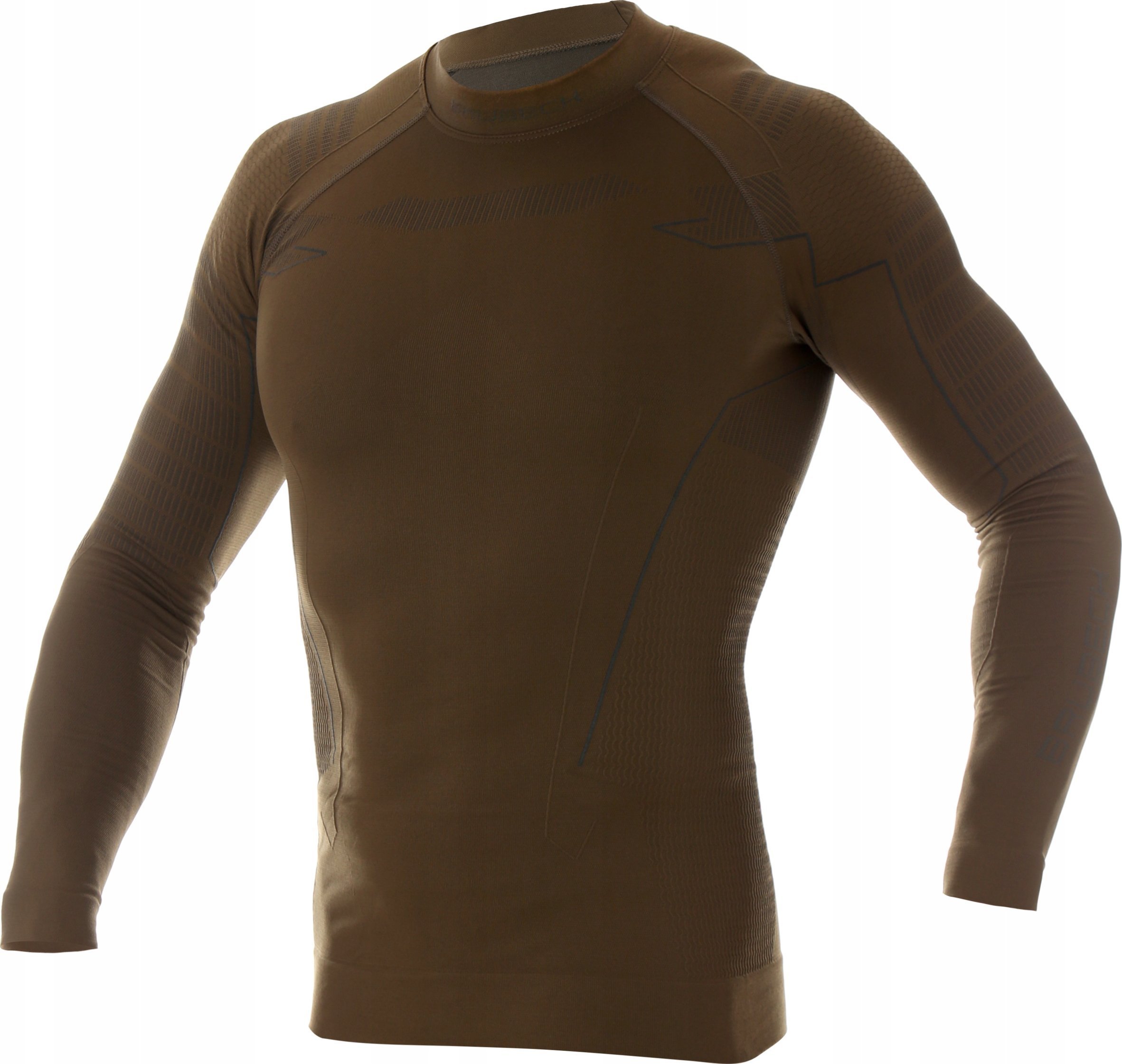 Brubeck LS14860 Bluza męska Ranger Thermo khaki M