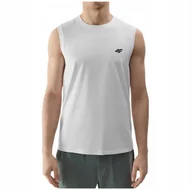 Koszulki męskie - KOSZULKA MĘSKA 4F bezrękawnik M075 T-shirt Top bez rękawów podkoszulek XXL - miniaturka - grafika 1