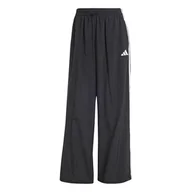 Spodnie rowerowe - adidas Kobiety ESSENTIALS 3-STRIPES LIFESTYLE WOVEN PARACHUTE PANTS, Black/White, XL - miniaturka - grafika 1