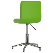 Krzesła - vidaXL Lumarko Obrotowe krzesła stołowe, 2 szt., zielone, sztuczna skóra 334414 - miniaturka - grafika 1