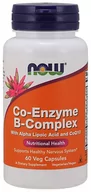 Suplementy naturalne - Now Foods Co-Enzyme B-Complex Kompleks Witamin z grupy B + Kwas alfa liponowy + Koenzym Q10 (60 kaps.) - miniaturka - grafika 1