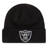 Czapki damskie - New Era Czapka NFL Essential Cuff 12122722 Czarny - miniaturka - grafika 1