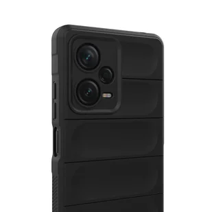 Magic Shield Case etui do Xiaomi Redmi Note 12 Pro+ elastyczny pancerny pokrowiec niebieskie - Etui i futerały do telefonów - miniaturka - grafika 7