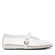 Baleriny - Baleriny Badura MIMOSA-SLT-24067P-52 Biały - miniaturka - grafika 1