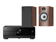 Zestawy stereo - Yamaha RX-A2A (czarny) + 706 S3 (mokka) - miniaturka - grafika 1