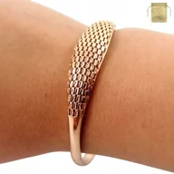 Bransoletki - Unikalna Damska Bransoletka Sztywna Na Prezent 18K - miniaturka - grafika 1