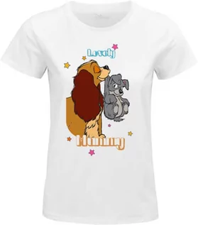 Koszulki i topy damskie - Disney "Bambi - Urocza Mummy Lady" WODLADYTS008 Koszulka damska, biała, rozmiar XXL, biały, XXL - grafika 1