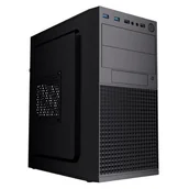 Obudowy komputerowe - GEMBIRD Computer Case Fornax K300 black - miniaturka - grafika 1