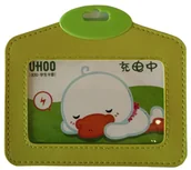 Identyfikatory - Etui Holder na kartę Smycz Duck eco poz Green - miniaturka - grafika 1