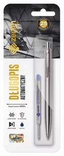 Zenith Długopis Silver + wkład blister Astra - Długopisy - miniaturka - grafika 1