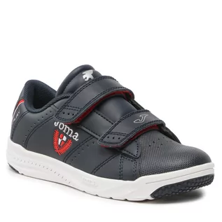 Buty dla chłopców - Sneakersy JOMA - Play Jr 2133 WPLAYW2133V Navy/Red - grafika 1