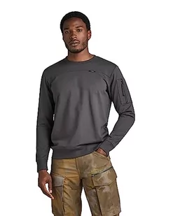 G-STAR RAW Koszulka męska z krótkim rękawem, Szary (Shadow D23514-d136-992), XS - Koszulki męskie - miniaturka - grafika 1