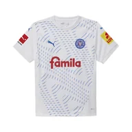 Koszulki sportowe męskie - Męska koszulka wyjazdowa Holstein Kiel 24/25 PUMA White Ignite Blue - miniaturka - grafika 1