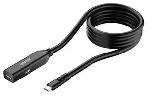 Unitek Kabel przedłużający USB-C 10 Gbps 5m, czarny - Kable USB - miniaturka - grafika 1