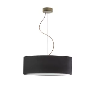 LYSNE Żyrandol z czarnym kloszem HAJFA VELUR fi 50 cm kolor czarny 14529V/1216 kolor czarny - Lampy sufitowe - miniaturka - grafika 4