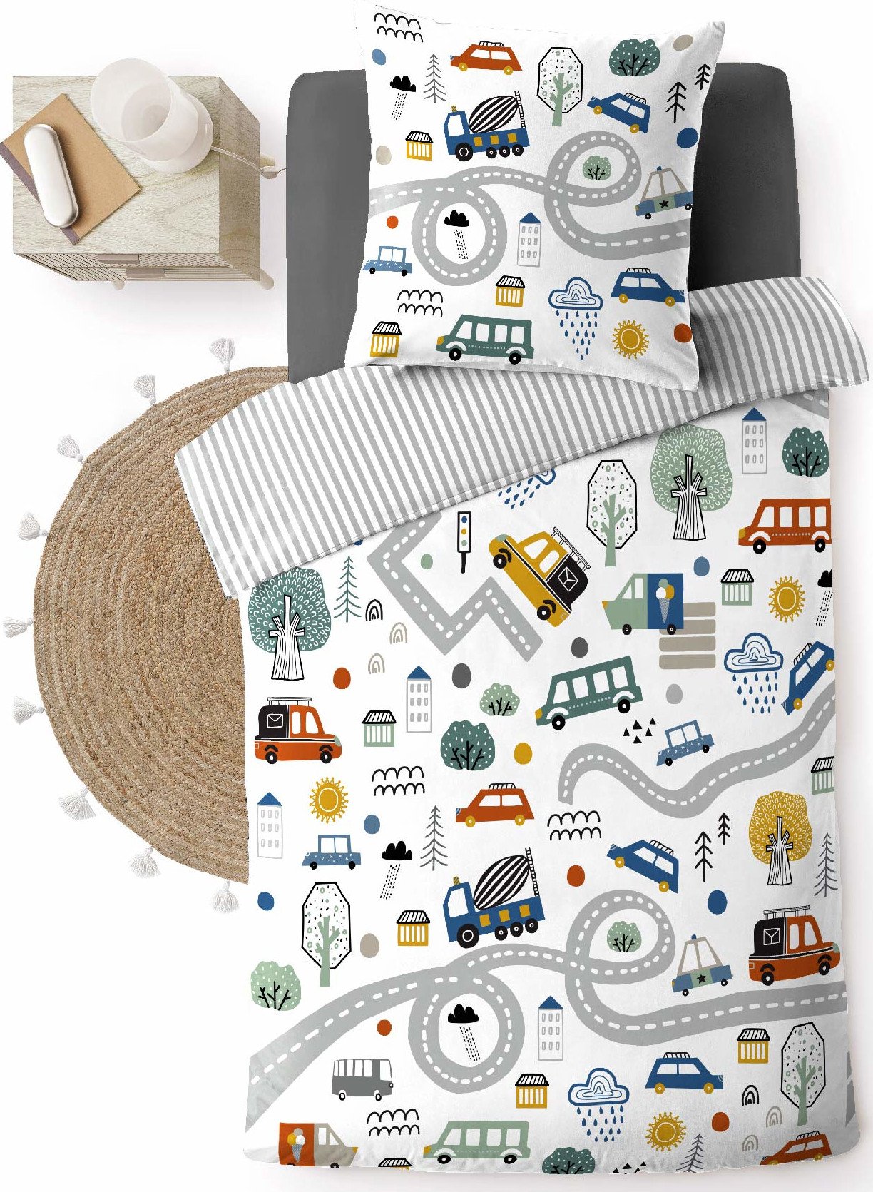 Pościel Dla Dzici Dziewczynki Chłopca Dziecięca 140x200 Bawełna Pti Bolide