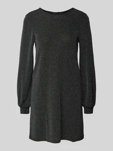Sukienka mini o kroju regular fit ze wzorem z efektownej przędzy model ‘CAROL’ - Sukienki - miniaturka - grafika 1