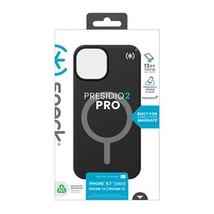 Speck Presidio2 Pro Magsafe - Etui iPhone 15 / iPhone 14 / iPhone 13 (Black / Slate Grey / White) - Pozostałe akcesoria do telefonów - miniaturka - grafika 9