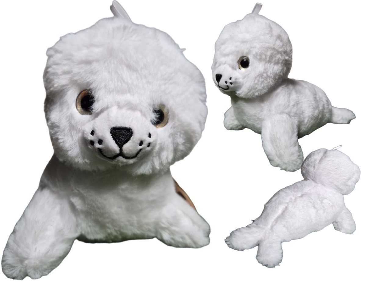 Maskotka Pluszowa FOKA 30 cm Pluszak Przytulanka Zwierzątka Morskie Wodne