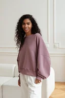 Bluzy damskie - Bluza Iconic Rose Denim - miniaturka - grafika 1