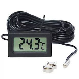 Termometr Elektroniczny Panelowy -50 +110 sonda 5m - Akcesoria grzewcze - miniaturka - grafika 1