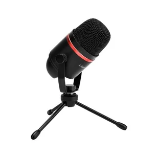 Mikrofon gamingowy / vlogerowy na USB Kruger&Matz Warrior GV-200 - Kamery cyfrowe - akcesoria - miniaturka - grafika 1