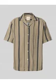 Koszule męskie - Koszula casualowa o luźnym kroju z mieszanki wiskozy - Only & Sons - miniaturka - grafika 1