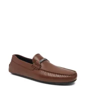 Mokasyny męskie - BOSS BLACK Skórzane mokasyny Noel_Mocc - miniaturka - grafika 1