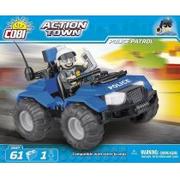 Klocki - Cobi Action Town Policyjny Quad Patrolowy 1547 - miniaturka - grafika 1