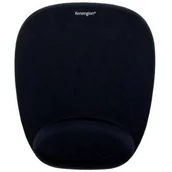 Podkładki pod mysz - Podkładka pod mysz KENSINGTON s opěrkou zápěstí (62384) Czarna - miniaturka - grafika 1