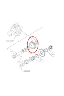 NEW HOLLAND Koło zębate przekładni CNH 84336754 - Części i akcesoria do maszyn rolniczych - miniaturka - grafika 1