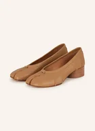 Moda i Uroda OUTLET - Maison Margiela Baleriny Tabi beige - miniaturka - grafika 1