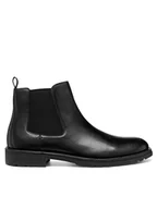 Botki męskie - Geox Sztyblety U Redclif U56LXB 0003C C9999 Czarny - miniaturka - grafika 1