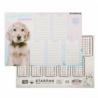 Szkolne artykuły papiernicze - Plan lekcji z tabliczką mnożenia A5 Cuties Pieski STARPAK 536136 - miniaturka - grafika 1