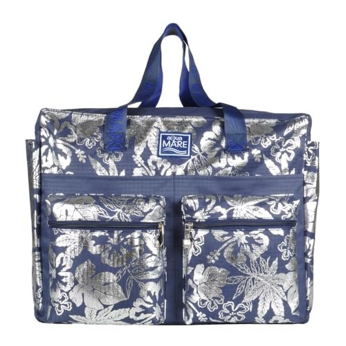 Aqua di Mare 22914 damska torba plażowa, Niebieska