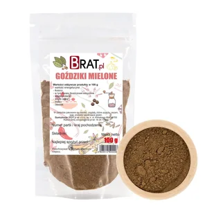 Goździki mielone 100g - Przyprawy i zioła sypkie - miniaturka - grafika 1