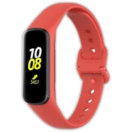 Akcesoria do smartwatchy - Pasek opaska silikonowa Vanfone do Samsung Galaxy Fit 2 SM-R220, czerwony - miniaturka - grafika 1