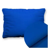 Poszewki na poduszki - Poszewka Bawełna 40 x 60 Jednolita Ola Granat Chaber - miniaturka - grafika 1