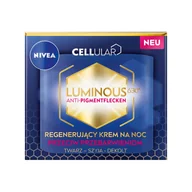 Kremy do twarzy - Nivea Cellular Luminous 630 regenerujący krem na noc przeciw przebarwieniom 50ml 107534-uniw - miniaturka - grafika 1